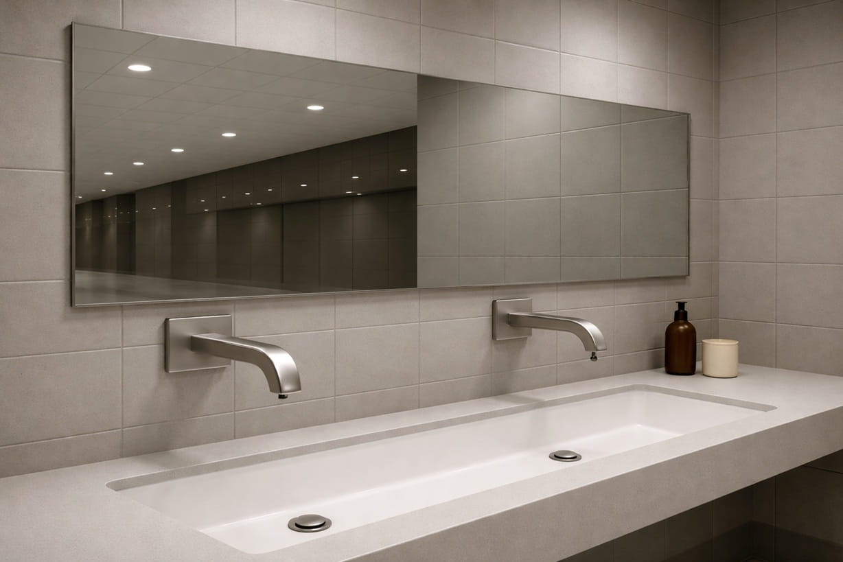 Minimalist vanity